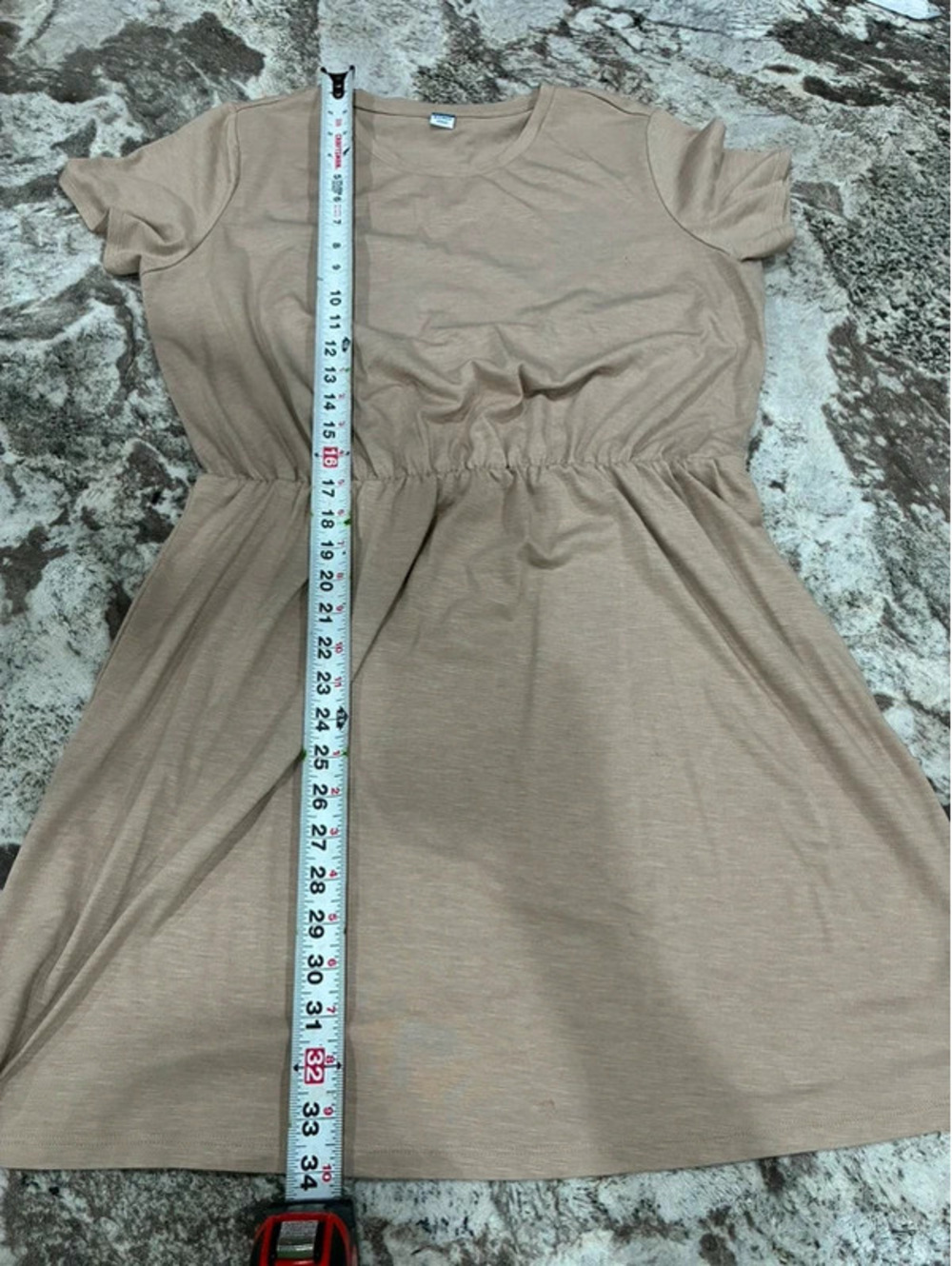 Petite large women’s dress